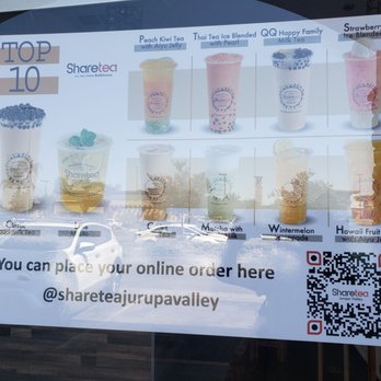 Sharetea - Menu 8/28/21 - Bubble Tea Near Me - Jurupa Valley, California Sharetea - Menu 8/28/21 - Bubble Tea Near Me - Jurupa Valley, California