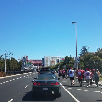 Levi's Stadium - Heading to VIP parking lot. - Stadiums & Arenas Near Me - Santa Clara, California