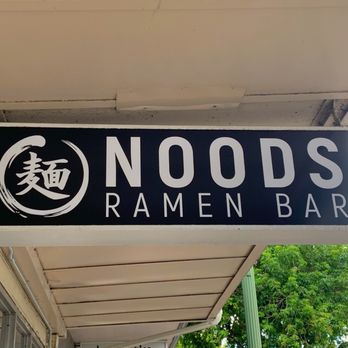 Noods Ramen Bar - Signage above - Ramen Near Me - Honolulu, Hawaii Noods Ramen Bar - Signage above - Ramen Near Me - Honolulu, Hawaii
