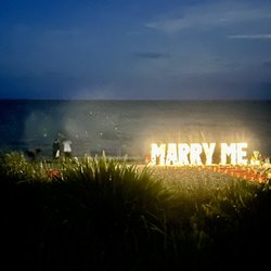 Palm Beach - Hope she said "yes"...