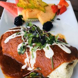 JOi Cafe - Tinga Chicken Burrito