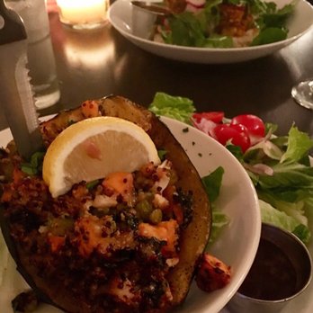 Tula Kitchen - Quinoa stuffed acorn squash - Vegan Near Me - Bay Shore, New York