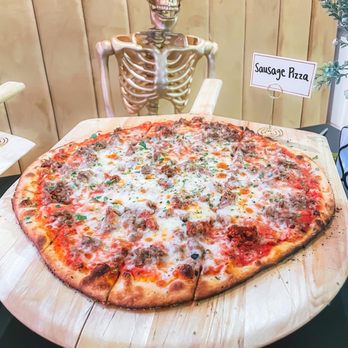 Lost Never Found - Sausage pizza - Bars Near Me - Chicago, Illinois