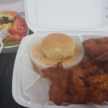Chicken Galore - Wing dinner w/rice $8.95 Side tossed salad $3.75 - Fast Food Near Me - Woodbridge, New Jersey Chicken Galore - Wing dinner w/rice $8.95 Side tossed salad $3.75 - Fast Food Near Me - Woodbridge, New Jersey