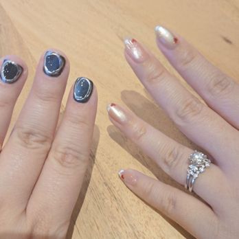 YY Nail Salon - Me and my best friend's nails that Nicole meticulously did - Nail Salons Near Me - Walnut, California YY Nail Salon - Me and my best friend's nails that Nicole meticulously did - Nail Salons Near Me - Walnut, California