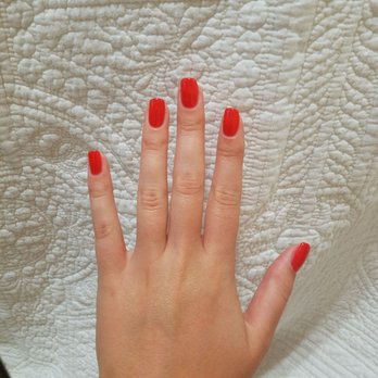 Enjoy Nails & Spa - Red shellac mani - Nail Salons Near Me - Austin, Texas Enjoy Nails & Spa - Red shellac mani - Nail Salons Near Me - Austin, Texas