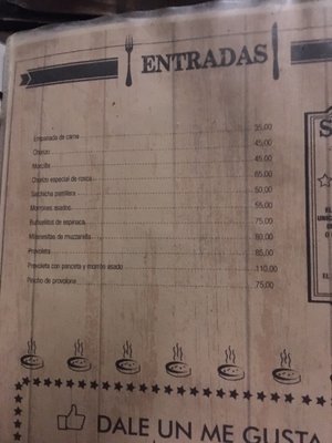 Menu photo 2 La Escondida Buenos Aires, C