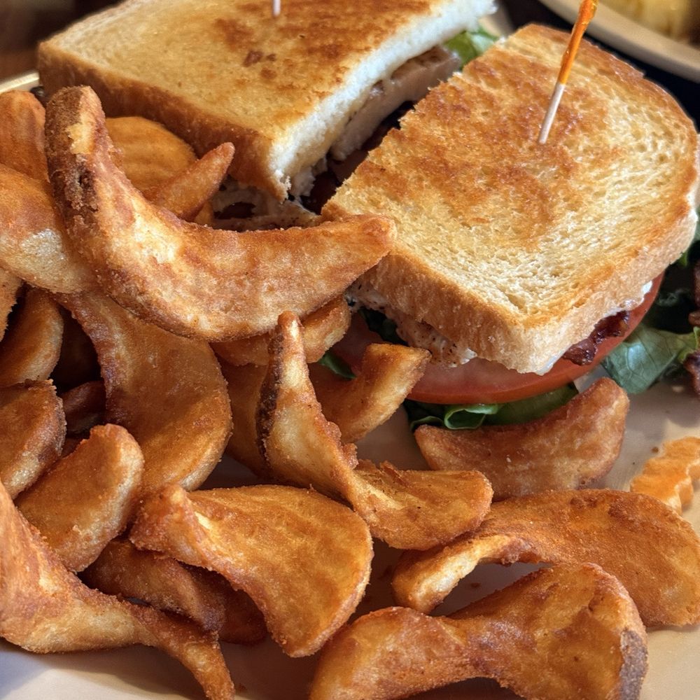 Sammamish Cafe & Spirits - Kentucky Club with Sidewinder Fries - Breakfast & Brunch Near Me - Sammamish, Washington Sammamish Cafe & Spirits - Kentucky Club with Sidewinder Fries - Breakfast & Brunch Near Me - Sammamish, Washington