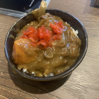 Mo Mo Paradise - Self serve white rice with beef curry - Japanese Near Me - Arcadia, California Mo Mo Paradise - Self serve white rice with beef curry - Japanese Near Me - Arcadia, California