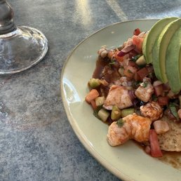 Shrimp and octopus ceviche