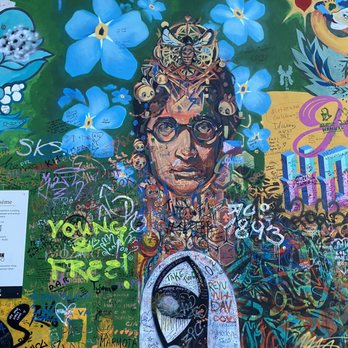 John Lennon Wall - Lennon Wall - Public Art Near Me - Prague, Puerto Rico John Lennon Wall - Lennon Wall - Public Art Near Me - Prague, Puerto Rico