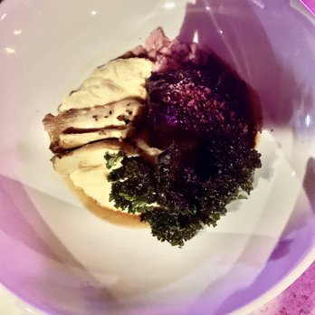 Mai Tai Bar - Spare ribs with the most delicious kale and polenta I've ever eaten - Cocktail Bars Near Me - Honolulu, Hawaii