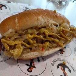 Saugy Franks - The Frank, with all beef upgrade.