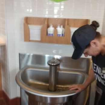 PDQ Orlando: Lake Nona - Cleaning station - Chicken Shop Near Me - Orlando, Florida PDQ Orlando: Lake Nona - Cleaning station - Chicken Shop Near Me - Orlando, Florida