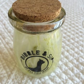 Bibble & Sip - I brought the jar of my pannacota back home - Coffee & Tea Near Me - New York, New York