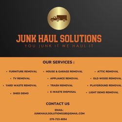 Junk Haul Solutions - Our services