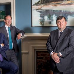 Morris King & Hodge - Attorneys of Morris King & Hodge gather in the office.