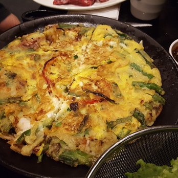 Piggy's Island - The seafood pancake is so so - Korean Near Me - Thornhill, Ontario Piggy's Island - The seafood pancake is so so - Korean Near Me - Thornhill, Ontario