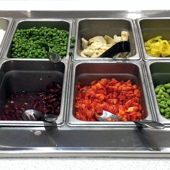 Scooter's Coffee - Some of the Fresh Salad Bar Options - Cafeteria Near Me - Overland Park, Kansas Scooter's Coffee - Some of the Fresh Salad Bar Options - Cafeteria Near Me - Overland Park, Kansas