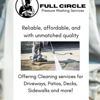 Full Circle Pressure Washing - Pressure Washers Near Me Full Circle Pressure Washing - Pressure Washers Near Me