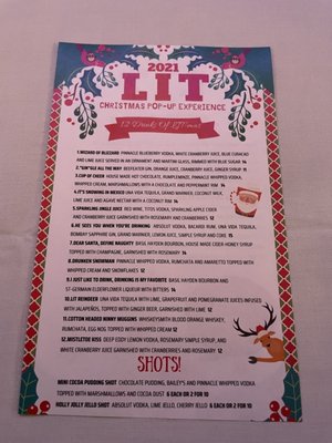Menu photo 2 LIT: A Christmas Pop-Up Concept St Louis, MO