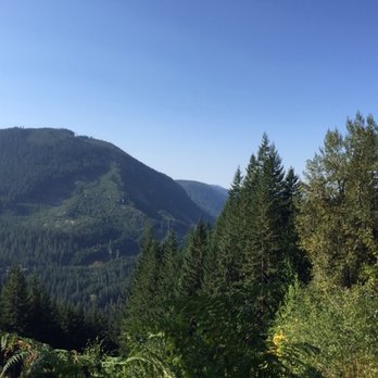 Iron Goat Trail - View from the top of the trail - Hiking Near Me