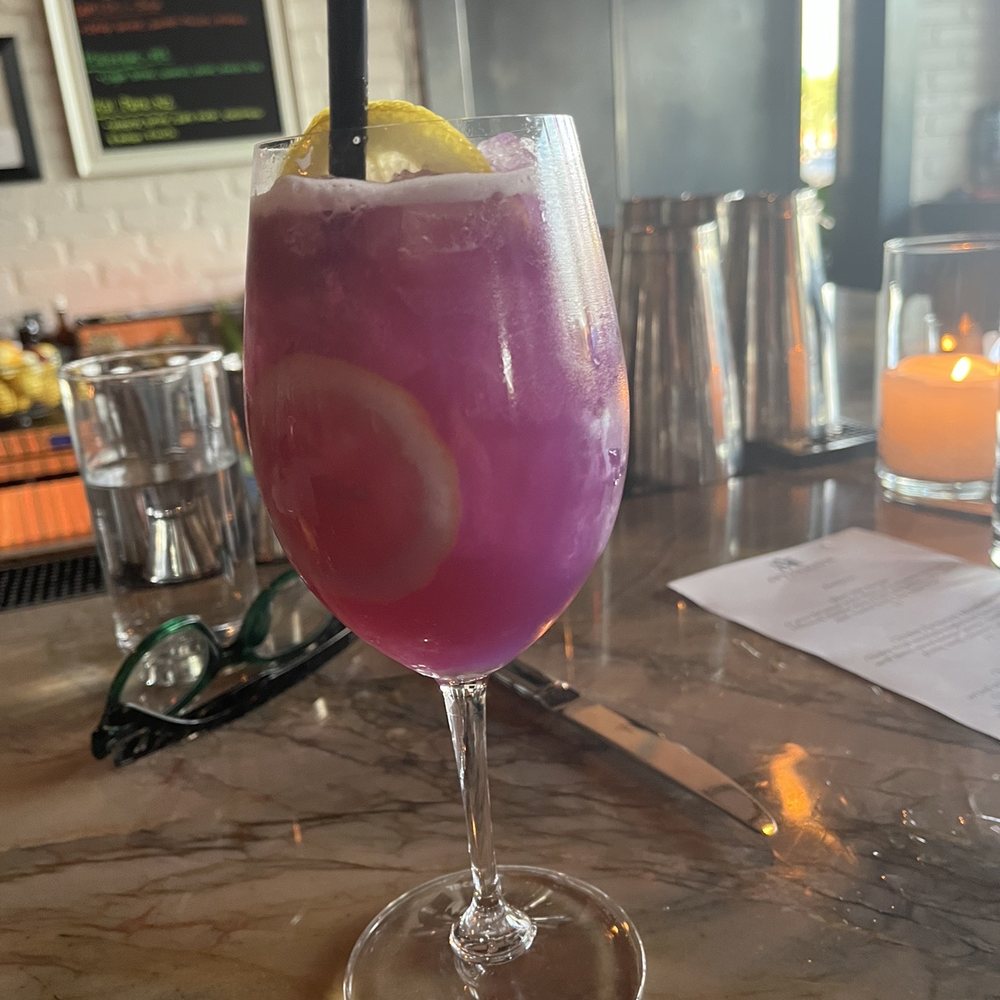Aftermath Kitchen & Bar - Sonoma Spritzer...very tasty! I'm not into drinks like this normally, but I had two! - New American Near Me - Phoenix, Arizona Aftermath Kitchen & Bar - Sonoma Spritzer...very tasty! I'm not into drinks like this normally, but I had two! - New American Near Me - Phoenix, Arizona
