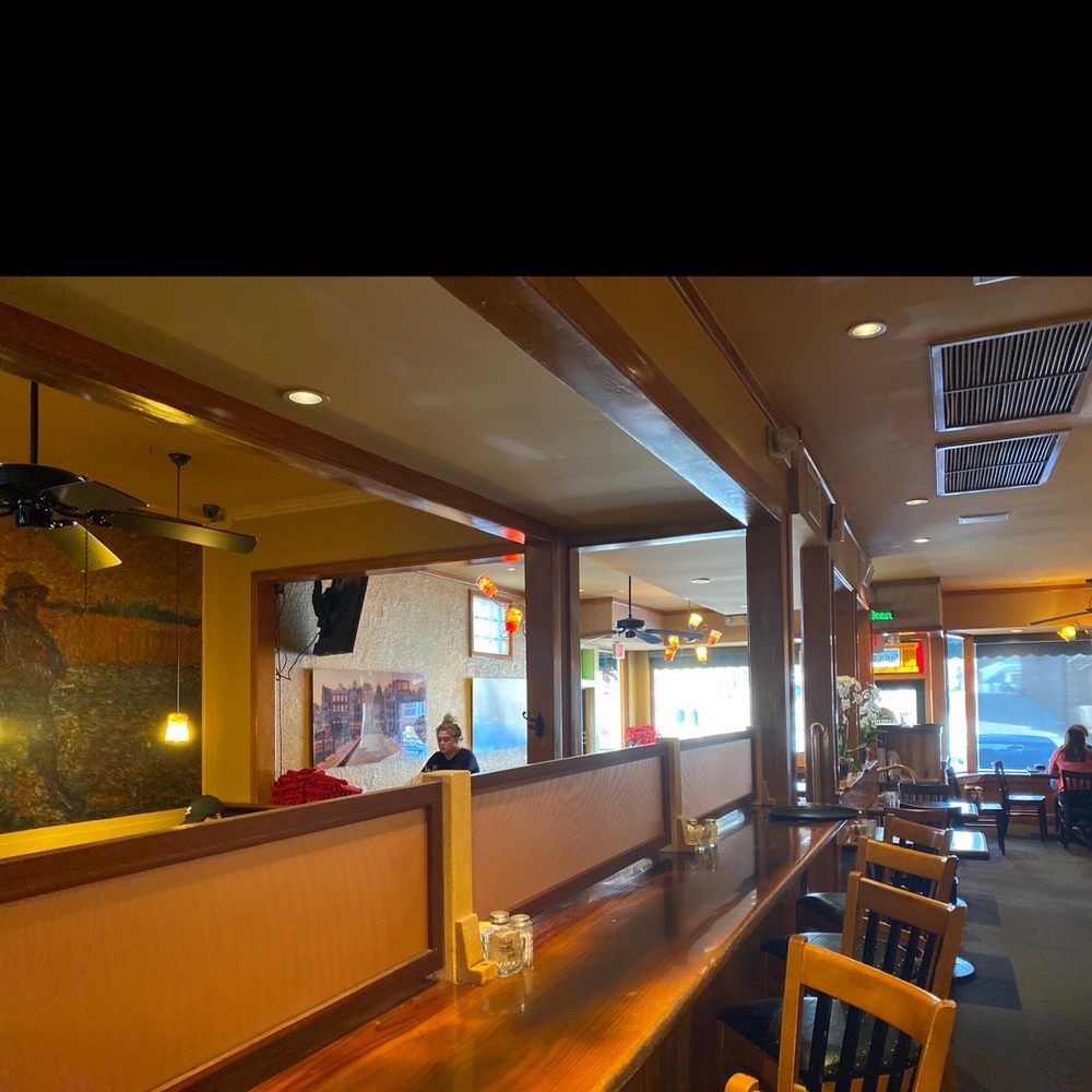 Amsterdam Cafe - From the bar area looking out - New American Near Me - Auburn, Alabama