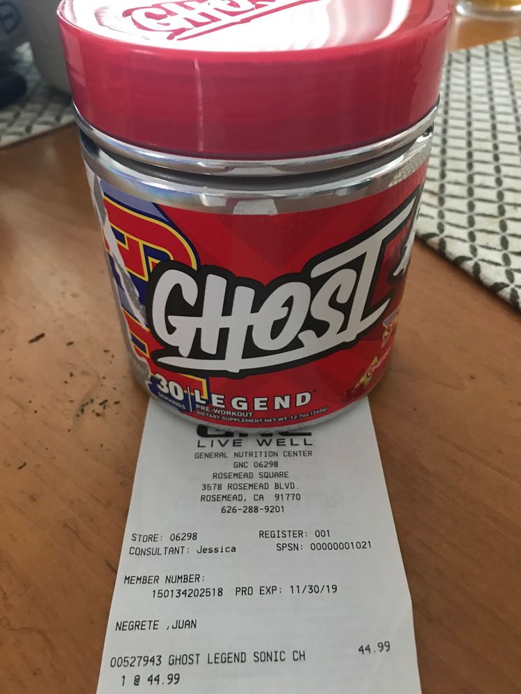 Ghost Pre Workout Gnc EOUA Blog