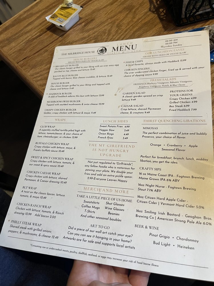 The Milbridge House Restaurant