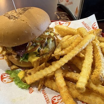 Burgers N Beyond - The seasoned, crinkled cut fries are the best! - Burgers Near Me - Fort Worth, Texas Burgers N Beyond - The seasoned, crinkled cut fries are the best! - Burgers Near Me - Fort Worth, Texas