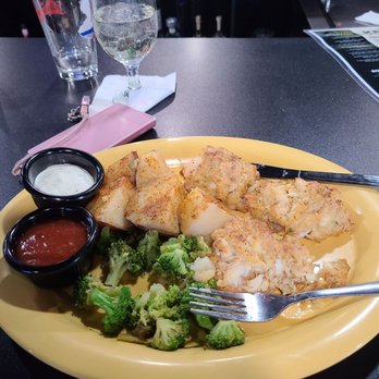 Kens Bar Liquors - The shrimp stuffed with crab dinner. Very good! - Bars Near Me - Browns Mills, New Jersey