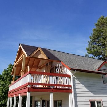 Priority Property Care - a white house with red trim - General Contractors Near Me - Spokane, Washington Priority Property Care - a white house with red trim - General Contractors Near Me - Spokane, Washington