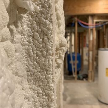 Thermapro Insulation - Thickness beyond 2x4s. Impossible to mount drywall until cut back. Mixed sections of hard closed cell and pointless open cell foam - Insulation Installation Near Me Thermapro Insulation - Thickness beyond 2x4s. Impossible to mount drywall until cut back. Mixed sections of hard closed cell and pointless open cell foam - Insulation Installation Near Me