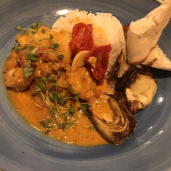 Bulla Gastrobar - Camarones in curry - Spanish Near Me - Plano, Texas