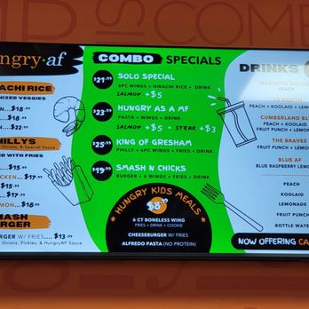 Hungry AF - Menu - Pasta Shops Near Me - Marietta, Georgia Hungry AF - Menu - Pasta Shops Near Me - Marietta, Georgia