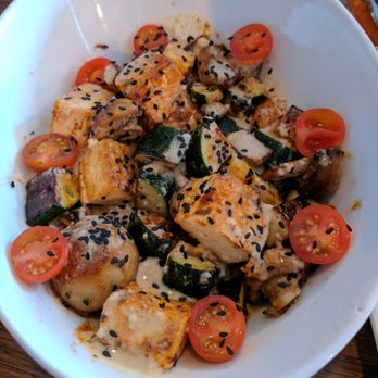 Naked Cafe - buddha bowl -- too healthy tasting for me, but family enjoyed - Cafes Near Me - Kelowna, British Columbia