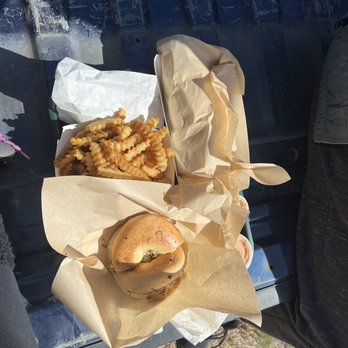 Auntie T's Roadside Grill & Catering - a sandwich and fries - Food Trucks Near Me - Stoddard, New Hampshire Auntie T's Roadside Grill & Catering - a sandwich and fries - Food Trucks Near Me - Stoddard, New Hampshire