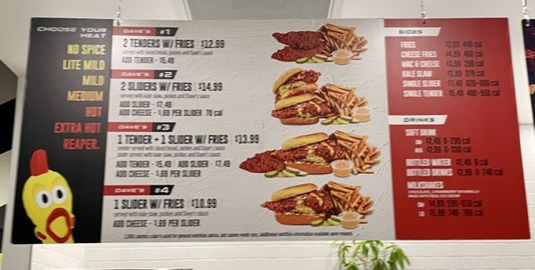 Menu photo 1 Dave's Hot Chicken Wayne, NJ