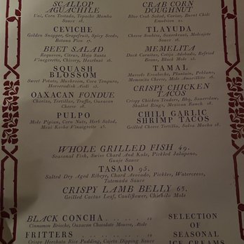 Quixote - Menu - Mexican Near Me - San Diego, California Quixote - Menu - Mexican Near Me - San Diego, California