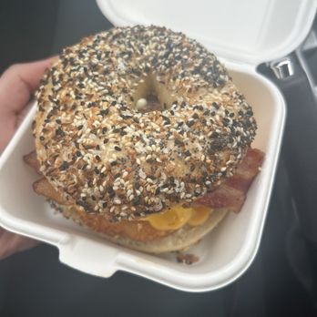 Know Good - The American on everything bagel - Breakfast & Brunch Near Me - Omaha, Nebraska