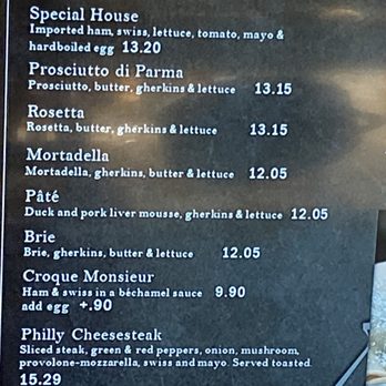 Cafe de Paris Bakery - MENU - Bakeries Near Me - Indian Rocks Beach, Florida