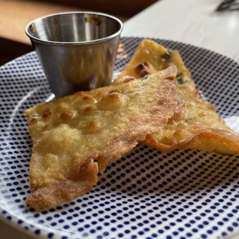 Mae Asian Eatery - Thin and crispy chive dough - Thai Near Me - Cambridge, Massachusetts