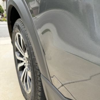 Performance Ford - Damage to right passenger door - Car Dealers Near Me - West Covina, California Performance Ford - Damage to right passenger door - Car Dealers Near Me - West Covina, California
