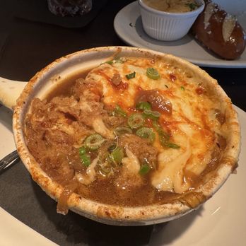 The Foxy Brown - French Onion Soup (sorry, I already started to eat it before snapping this one(. - Comfort Food Near Me - Fort Lauderdale, Florida The Foxy Brown - French Onion Soup (sorry, I already started to eat it before snapping this one(. - Comfort Food Near Me - Fort Lauderdale, Florida
