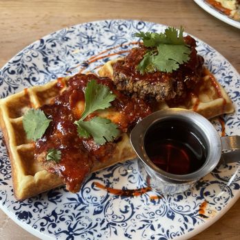 Tupelo Honey - Sriracha chicken and Sriracha Honey Fried Chicken* & Waffles - Southern Near Me - Franklin, Tennessee Tupelo Honey - Sriracha chicken and Sriracha Honey Fried Chicken* & Waffles - Southern Near Me - Franklin, Tennessee