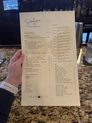 Menu photo 2 Serafina Ristorante Apex, NC