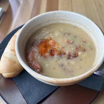 Sky Bistro - Seafood chowder - Canadian (New) Near Me - Banff, Alberta Sky Bistro - Seafood chowder - Canadian (New) Near Me - Banff, Alberta