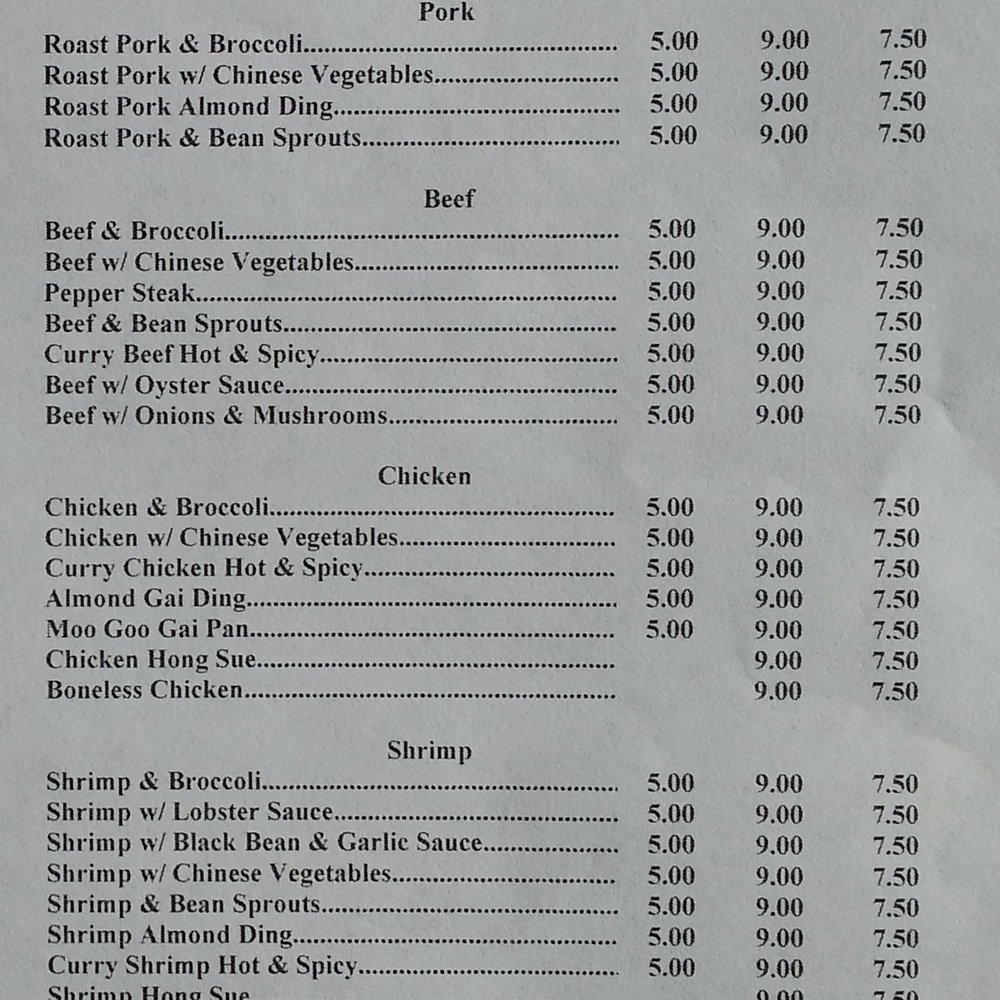 Cantonese Chef Restaurant - Page 2 of the Cantonese Chef menu from June 20, 2013 - Restaurants Near Me - Savannah, Georgia Cantonese Chef Restaurant - Page 2 of the Cantonese Chef menu from June 20, 2013 - Restaurants Near Me - Savannah, Georgia