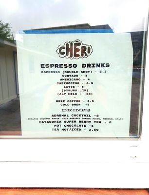 Cheri Coffee and Flowers by null